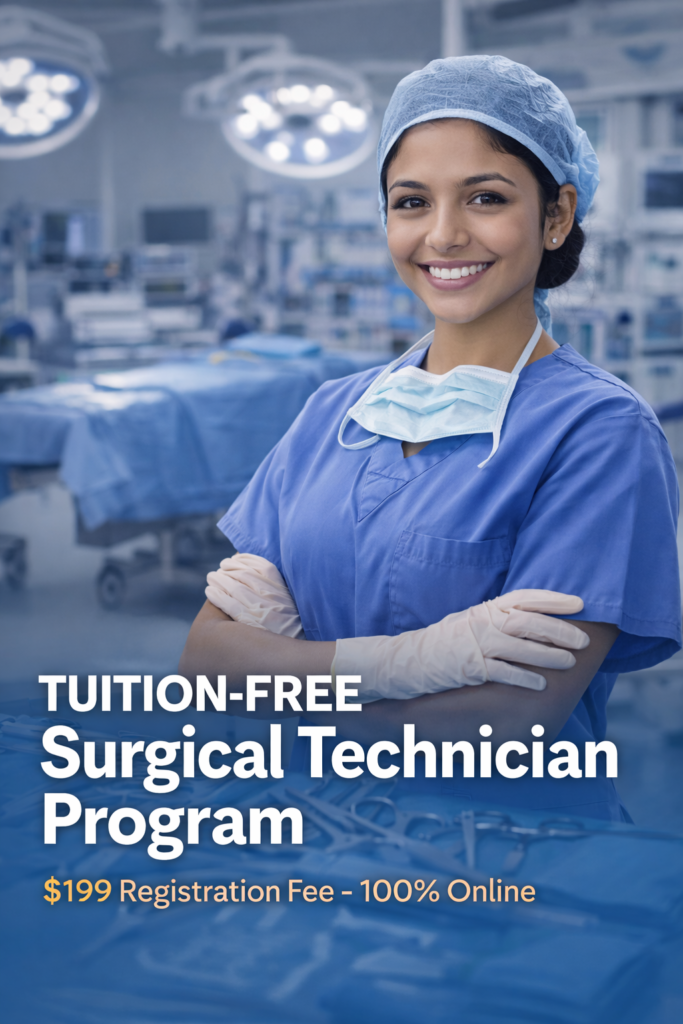 Free Surgical Tech Program surge image jan 23, 2026, 03 55 37 pm